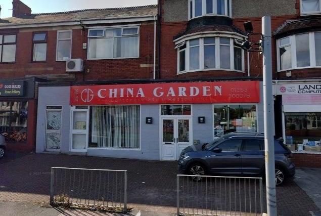 China Garden on Whitegate Drive has a one-star rating following it's most recent inspection in November 2022