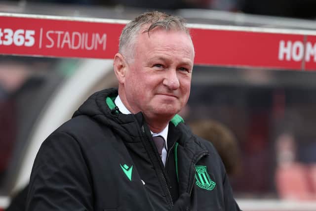 Stoke boss Michael O'Neill is under pressure to improve on recent seasons