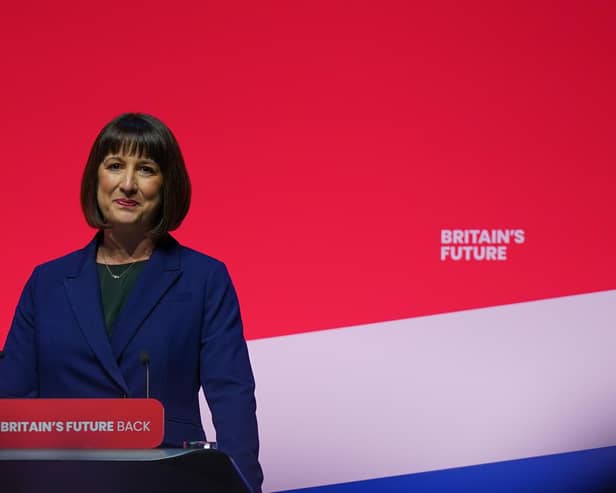 Rachel Reeves said the errors will be "rectified" in future reprints of her new book following accusations of apparent plagiarism (Photo by Ian Forsyth/Getty Images)