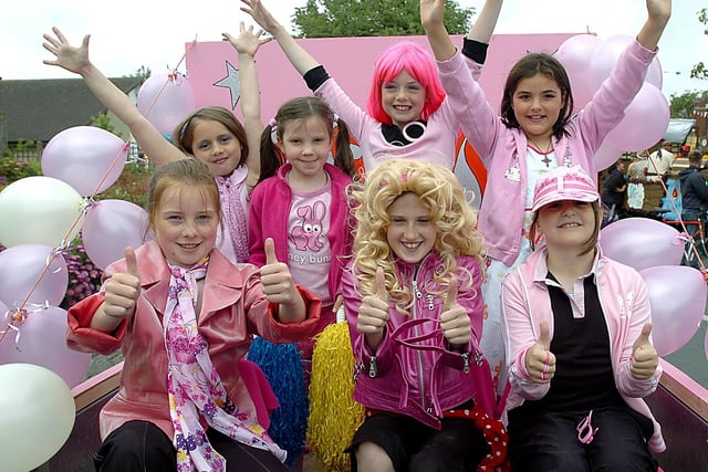 The Pink Ladies of Hambleton with their version of Grease in 2004