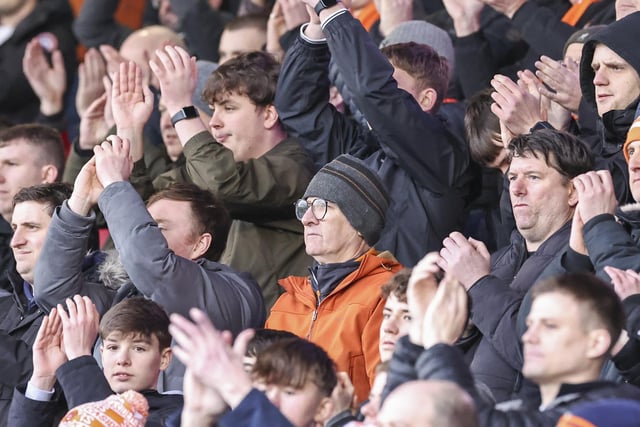 Seasiders supporters enjoyed their away day at Shrewsbury.