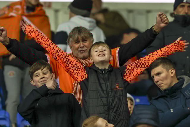 Seasiders supporters enjoyed their trip to Reading.