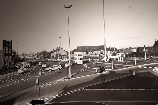 This was in 1968 and shows the new layout at Oxford Square junction
