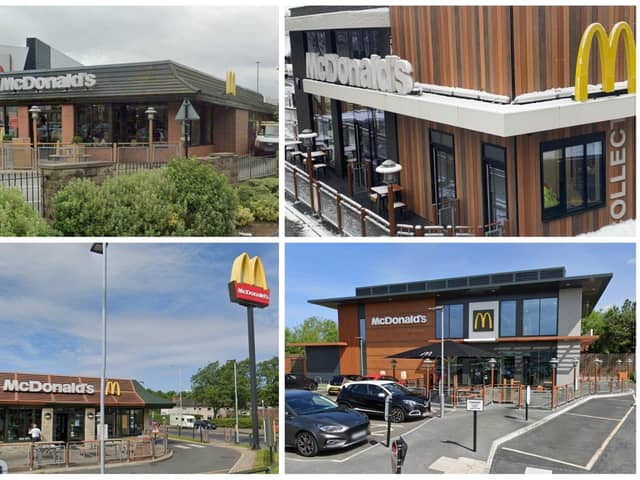 Below are all the McDonald's restaurants in Lancashire and their Google reviews rating