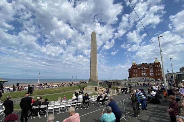Armed Forces service and parade at Blackpool War Memorial and Cenotaph on Sunday, June 25.