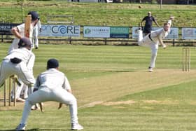 Matt Grindley took six wickets in Blackpool's first league win over the season over Garstang