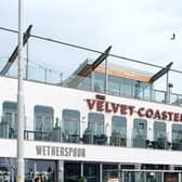 The Velvet Coaster in on Blackpool Promenade, South Shore, has a 4.3 star rating according to 9,500 Google reviews