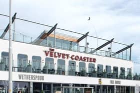 The Velvet Coaster in on Blackpool Promenade, South Shore, has a 4.3 star rating according to 9,500 Google reviews