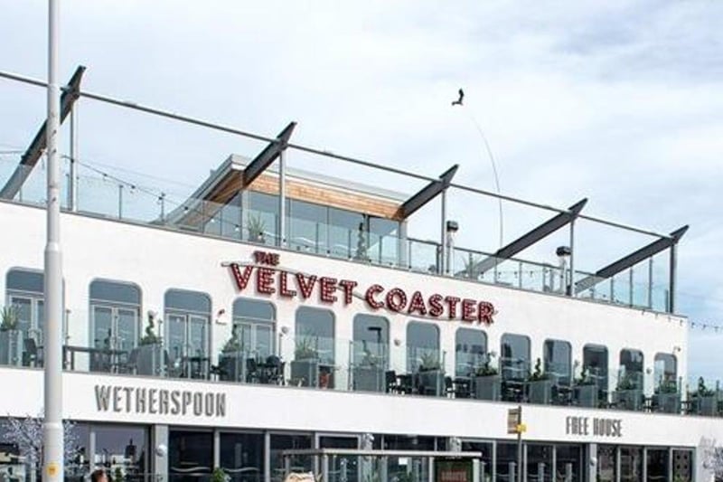 The Velvet Coaster in on Blackpool Promenade, South Shore, has a 4.3 star rating according to 9,500 Google reviews