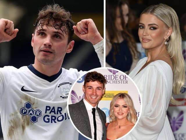 PNE midfielder Ryan Ledson and Coronation Street star Lucy Fallon are expecting a baby boy in the near future