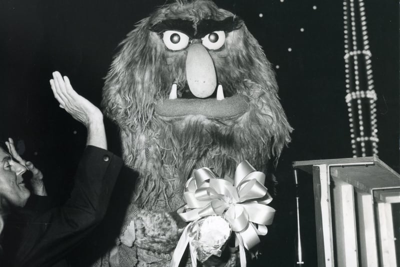 The Muppets at the Blackpool Illuminations switch on in 1979