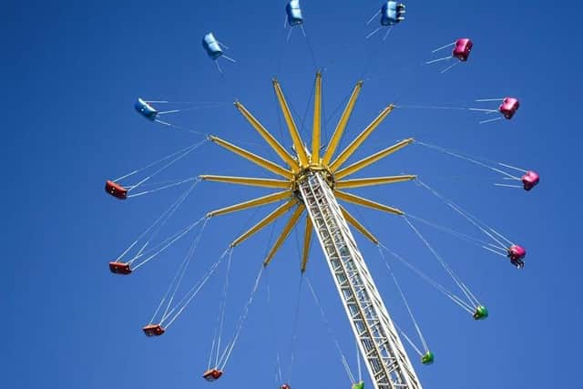 The 260ft Star Flyer ride returns to Blackpool Promenade on Friday, November 18