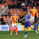 Blackpool took on Reading at Bloomfield Road.