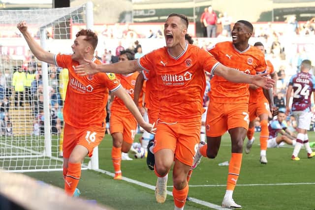 The Seasiders came back from 3-1 down to draw 3-3 at Turf Moor back in August