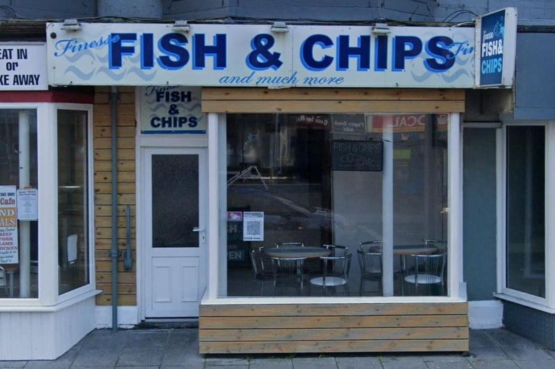 Finesse Fish & Chips | 30 Dickson Rd, Blackpool, FY1 2AT | Rating: 4.6 out of 5 (56 Google reviews) | "Yum. Excellent location and very friendly staff."