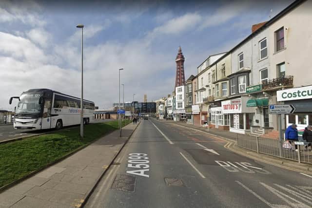 It took four police officers to drag screaming mum-of-three Sophie Dogui off a London-bound coach service in Central Drive, Blackpool. She appeared before Blackpool Magistrates on Tuesday (June 13) where she admitted assaulting one of four police officers who had to drag her off the service during a dispute over her bus ticket
