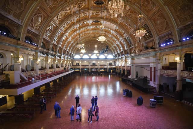 Empress Ballroom at Blackpool Winter Gardens as it looks today