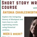 Workshops will be a harmonious blend of enjoyable and interactive writing exercises, tutor: Antonia Charlesworth-Stack. Photo: Comma Press