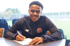 AFC Fylde have signed Bryce Hosannah on a permanent deal. Picture: AFC Fylde