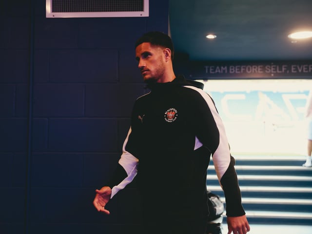 There wasn't much for Jerry Yates to get involved in on his first start since his Blackpool return; bar a clever flick to open up a bit of space for Dion Charles in the first half.