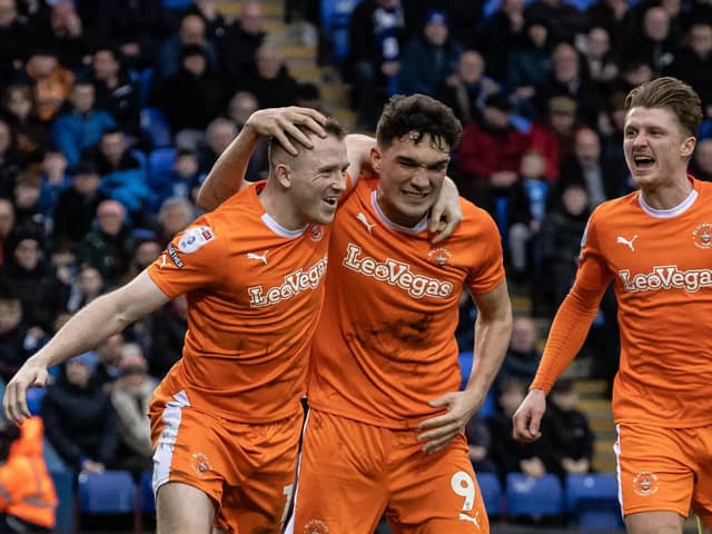Blackpool claimed a win on the road