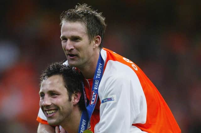 Blackpool won the EFL Trophy back in 2004 (Photo by Stu Forster/Getty Images)