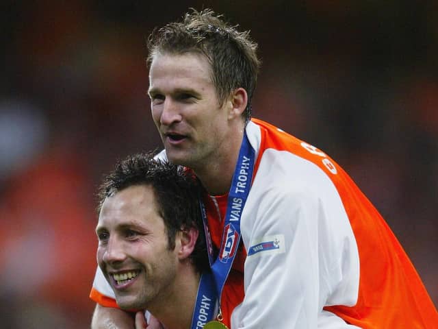 Blackpool won the EFL Trophy back in 2004 (Photo by Stu Forster/Getty Images)