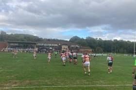 Fylde in  action against Hull Ionians.