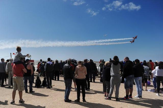 Crowds  turn out for Blackpool Air Show