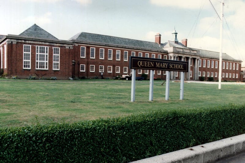 Queen Mary School in Lytham. The site is now AKS Lytham
