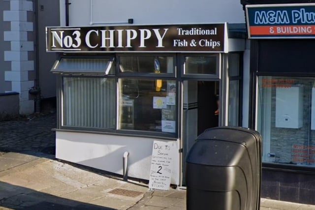 No 3 Chippy on Whitegate Drive received five stars in June