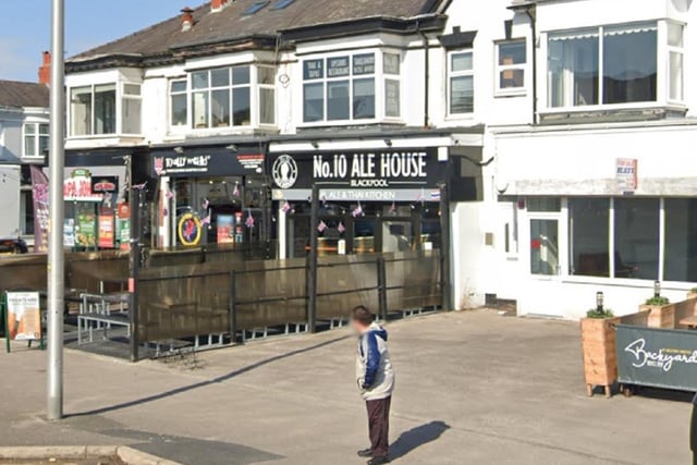 Rated 5: No10 Ale House at 258 Whitegate Drive, Blackpool; rated on May 19