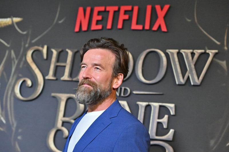 Dean Lennox Kelly is best known for his roles as Kev Ball in Shameless and Meredith Rutter in Jamestown. He is pictured last month at the premier of Netflix's Shadow and Bone Season 2 Premiere