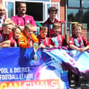 The Layton Juniors Clarets U8s team Photo: Karen Tebbutt