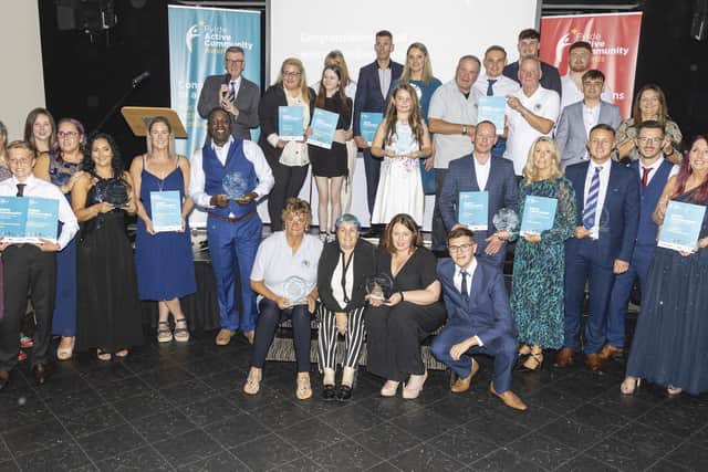 The winners of the Fylde Community Active Awards. Picture: Mark Liebenberg Photography.
