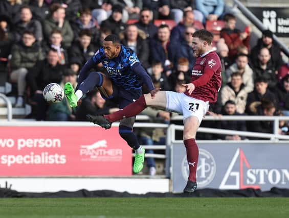 Nathaniel Mendez-Laing is among the injury doubts for Derby (Photo by Pete Norton/Getty Images)