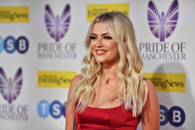 Lucy Fallon (pictured in 2022 by Anthony Devlin/Getty Images) has had a fake TikTok account made in her name.