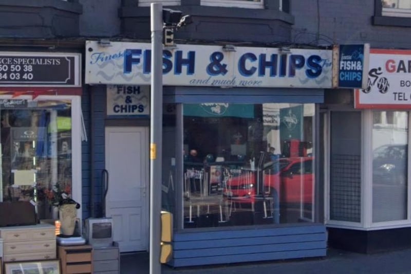 Finesse Fish & Chips / 30 Dickson Road, Blackpool FY1 2AT / Telephone: 07745 306525