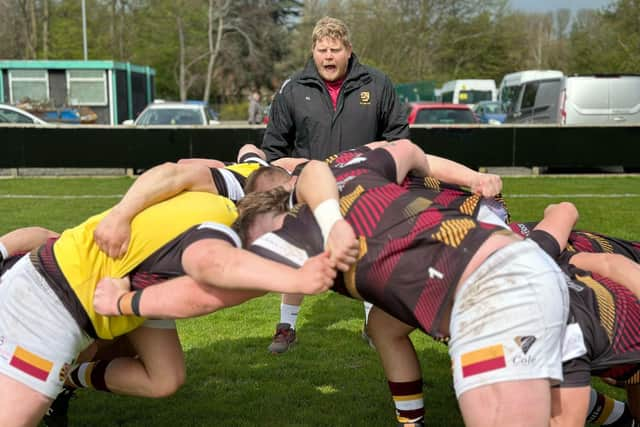 Fylde RFC's joint-head coach Alex Loney is back on Lancashire duty Photo: Fylde RFC