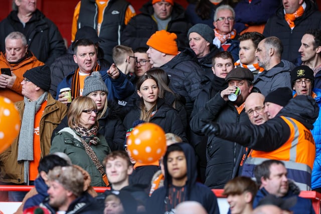 Seasiders supporters enjoyed their trip to the City Ground.