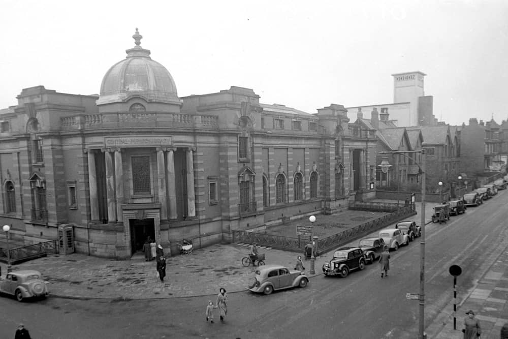 Central Library and Maybell Avenue