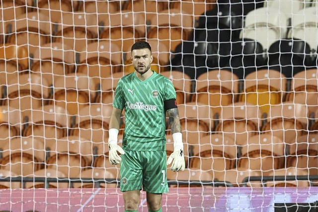 Richard O'Donnell has been Blackpool's cup keeper so far this season. 
The 35-year-old has featured in all three of the Seasiders' EFL Trophy games so far this season.