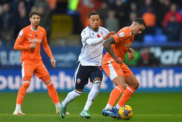 Ollie Norburn returned to action in the game against Bolton Wanderers (Photographer Dave Howarth / CameraSport)