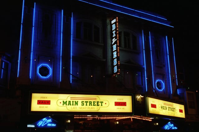 Outside The Bizness and Main Street in 1997