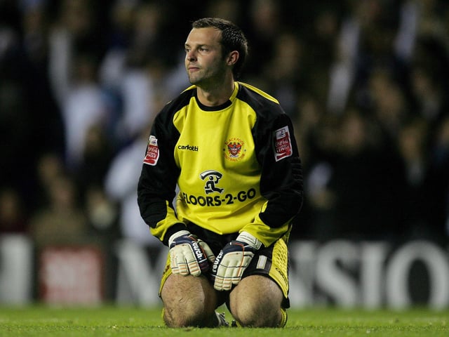 Paul Rachubka, who started his career with Manchester United, was Blackpool's substitute goalkeeper in the 2010 play-off final. He finished his football career with Kerala Blasters in the Indian Super League in 2018 and now works as an accountant.