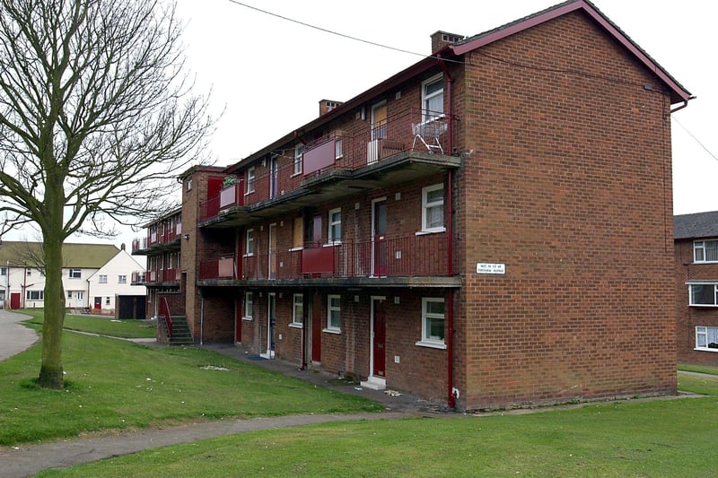 Forshaw Avenue flats, Grange Park, 2003