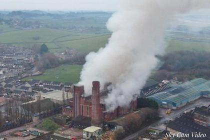 Firefighters are still at the scene of a major fire in Lancaster.