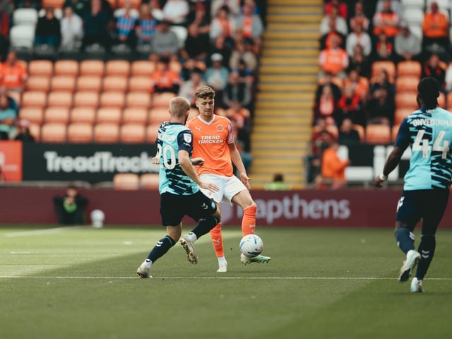 Zac Ashworth was among those introduced in the second half.