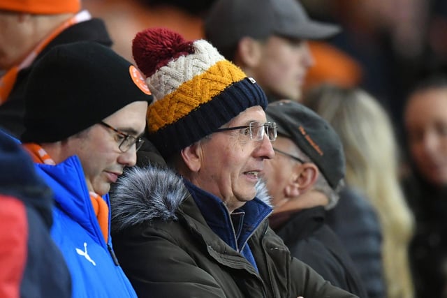 Supporters watch on as the Seasiders stumble to a 2-1 defeat against Northampton Town.
