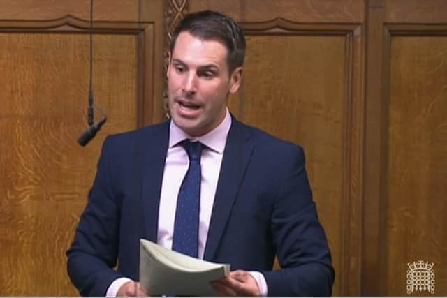 Blackpool South MP Scott Benton speaking to Parliament about anti-social behaviour in his constituency.